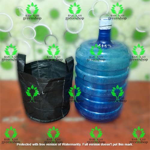 Planter bag 12 liter bulat - pot - media tanam