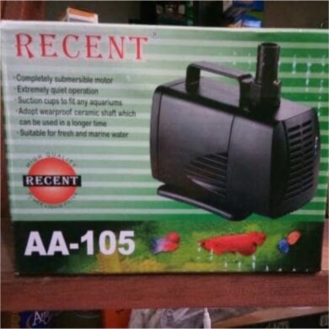 POMPA AQUARIUM KOLAM AMARA AA-105 dan RECENT AA-105