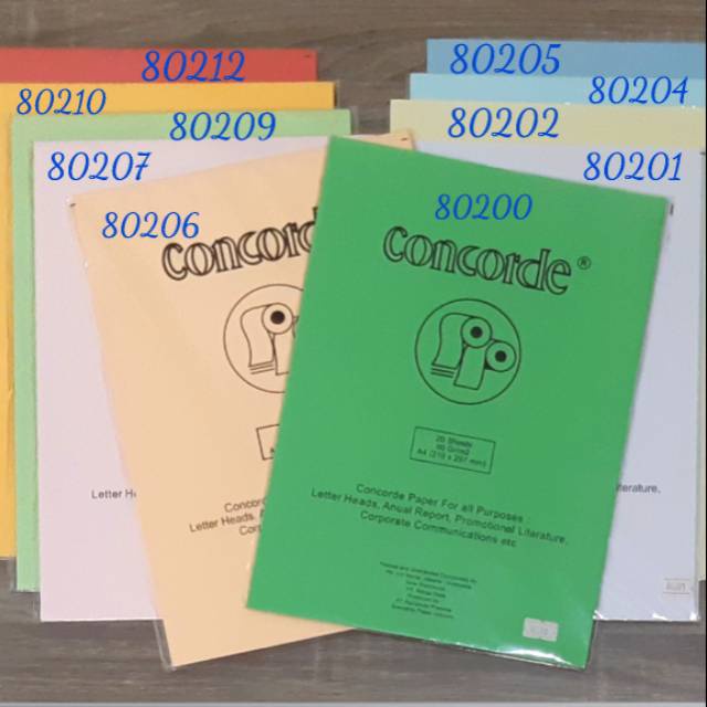 Concorde 90 gram ukuran A4 per pack