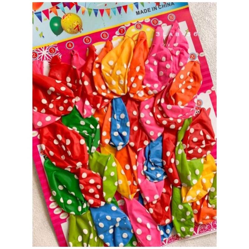 balon  motif / balon latex isi 40 pcs