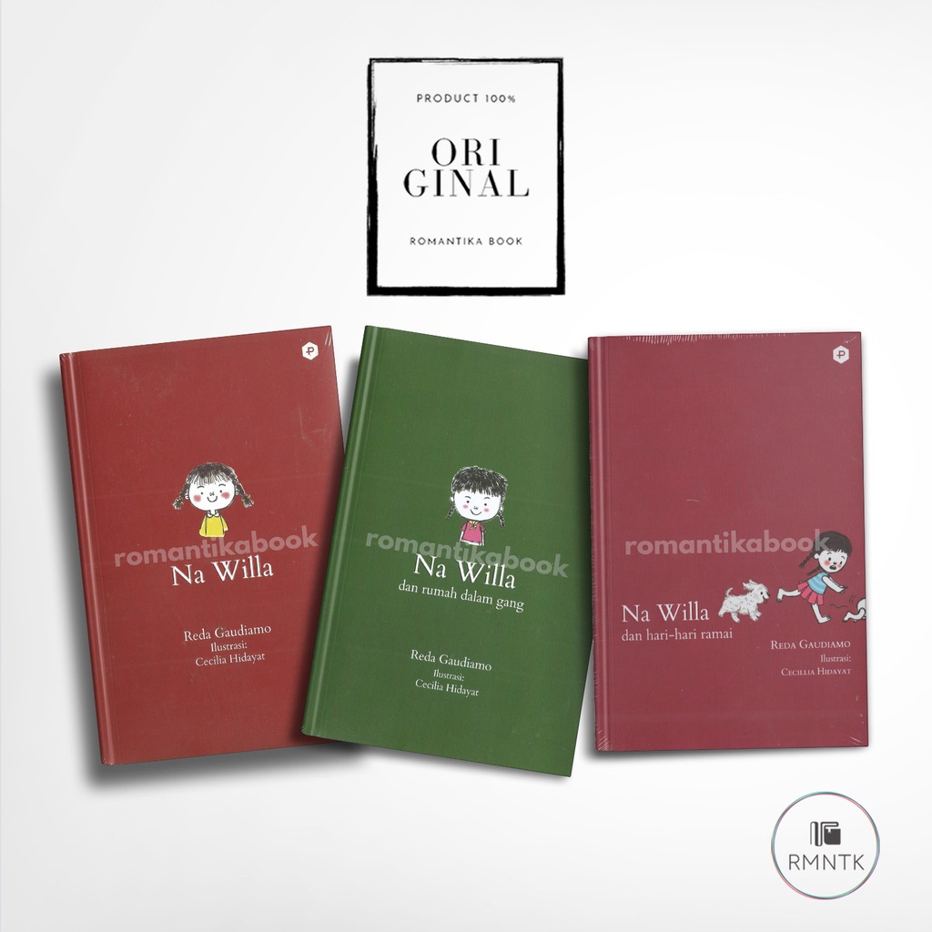 PAKET 3 BUKU - NA WILLA - NA WILLA DAN RUMAH DALAM GANG - NA WILLA DAN HARI-HARI RAMAI - Reda Gaudia