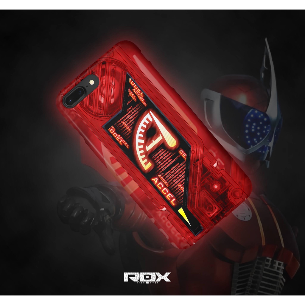 Accel Gaia Memory Kamen Rider W Double Tokusatsu Smartphone Case Semua Tipe HP