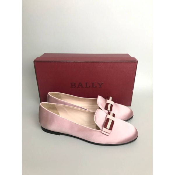 Bally Bew Satin Pink shoes/sepatu bally ori/bally shoes authentic