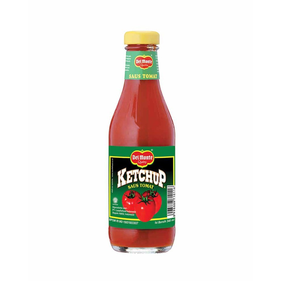 

Del Monte Sauce Tomat / Chili Sauce 340 ml - Botol