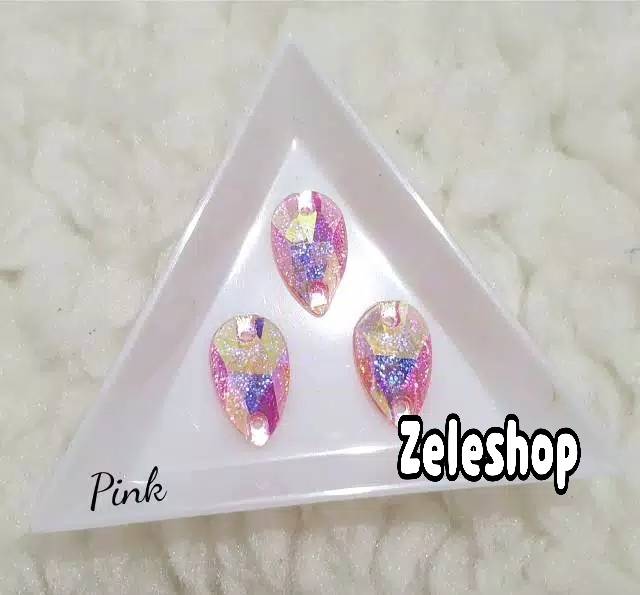 DIAMOND JAHIT KILAU TETES GLITTERY AB | PERNAK PERNIK | AKSESORIS GAUN &amp; BAJU