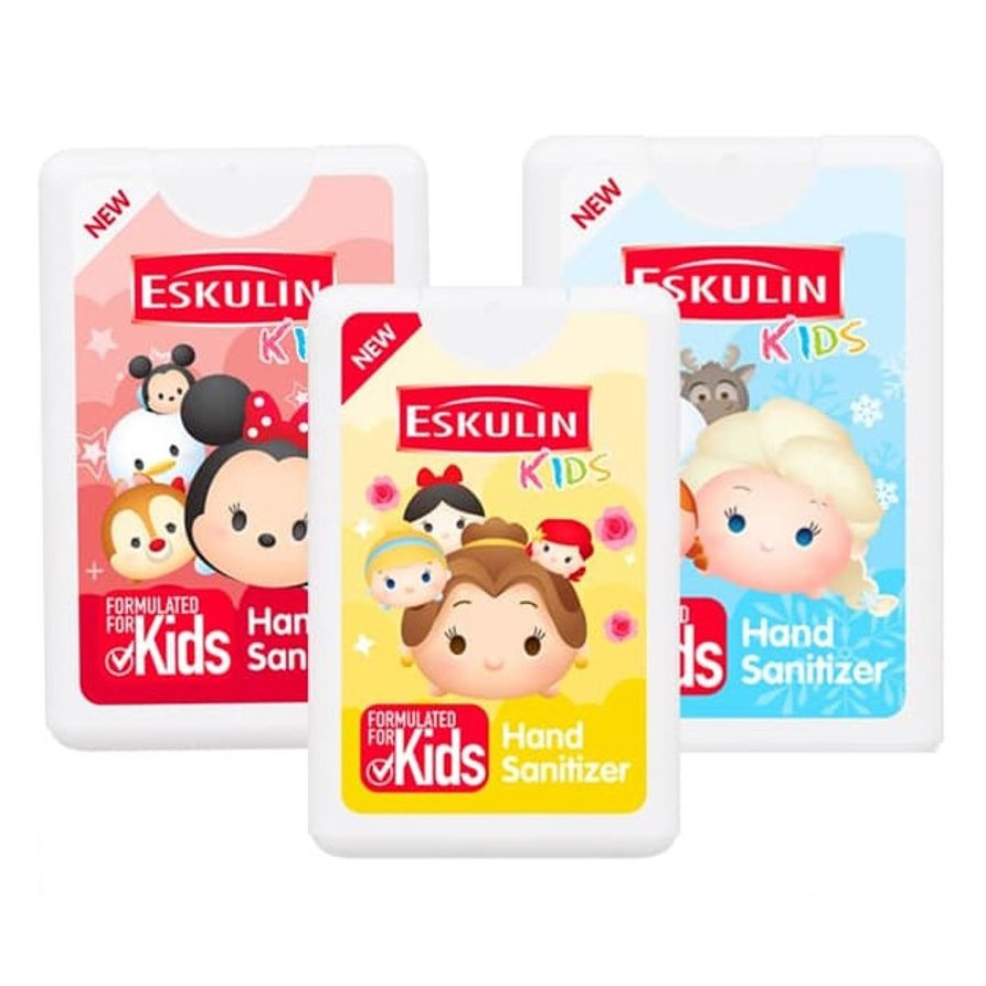 Eskulin Kids Tsum Tsum | Instance | Hand Sanitizer 18 ml | Spray Cologne 9 ml (KI)