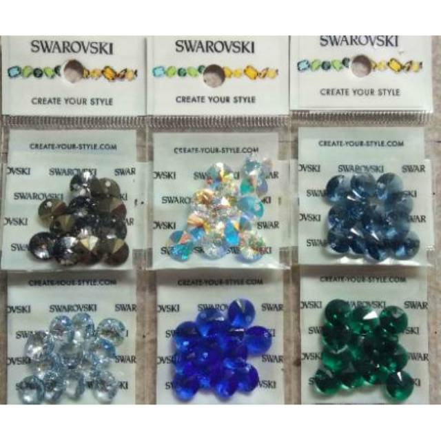 Swarovski Original 6428 (piringan) 8 mm