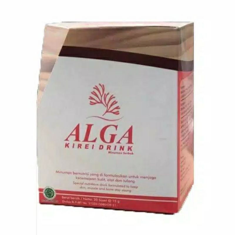 

ALGA KIREI KOLAGEN Nutrisi Minuman Kolagen Halal