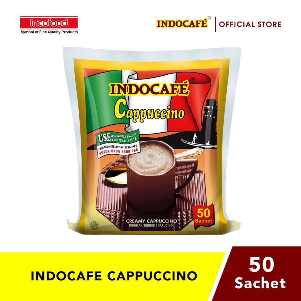 Indocafe Cappuccino (50 sachet)