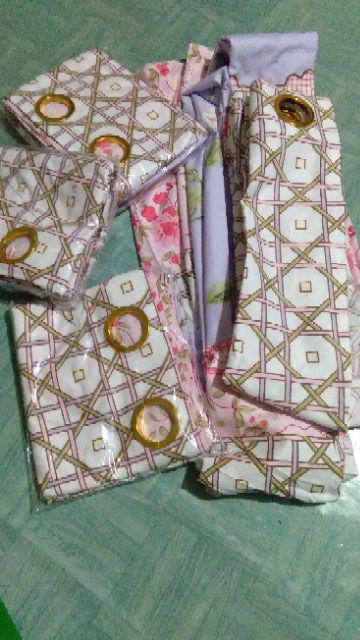 Gorden Mirandra Tirai Smokering Murah!! Ukuran 115x200 / Gorden Grosir / Murah / Gorden Jendela