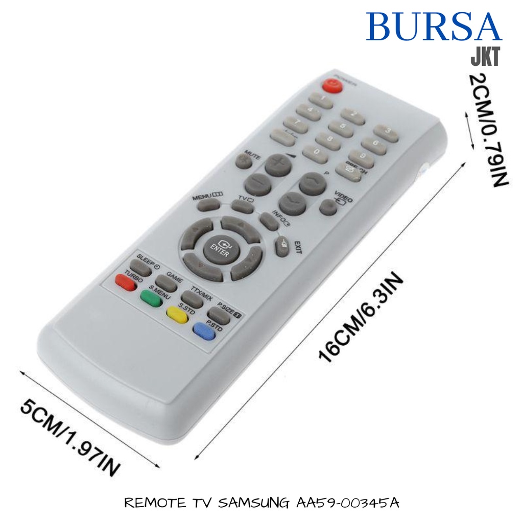 REMOTE TV SAMSUNG AA59-00345A TABUNG REMOT PENGGANTI