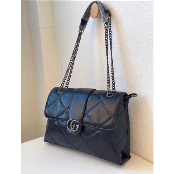 Tas Rantai Channel Hitam