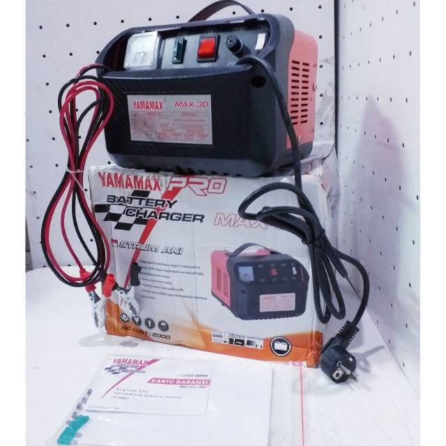 Yamamax Charger Accu Cas Aki 30A / 30 A