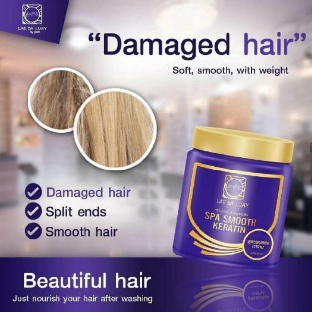Lae Sa Luay Paket 2 In 1 Hair Perfection Shampo Dan Keratin