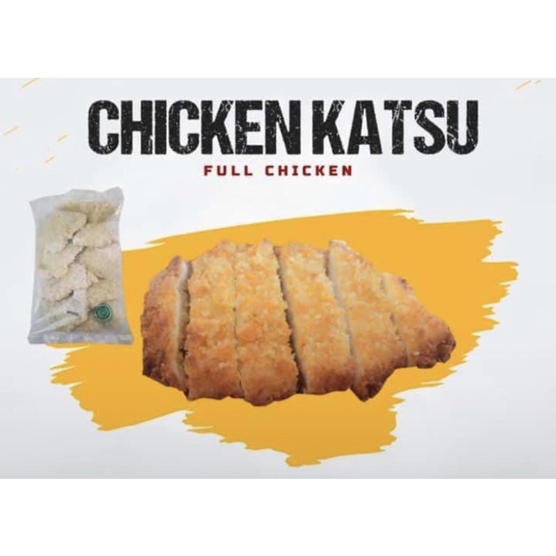 

Chicken Katsu Bento / Daging Ayam Fillet Crispy
