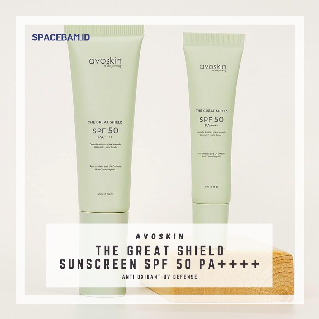 AVOSKIN The Great Shield Sunscreen SPF 50 PA++++ [Avoskin Sunscreen]