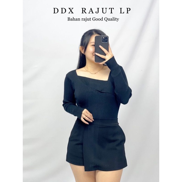 MDLV ~ BG DDX RAJUT LP // BAJU RAJUT // ATASAN LENGAN PANJANG RAJUT // FASHION WANITA