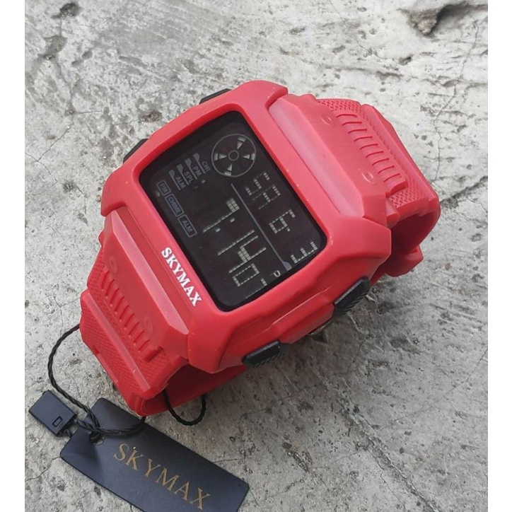 Jam Tangan Skymax Waterproof Jam Tangan Digital Tahan Air Bisa COD