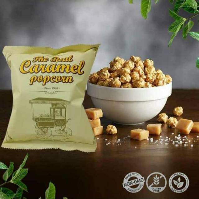 

POPCORN THE REAL CARAMEL