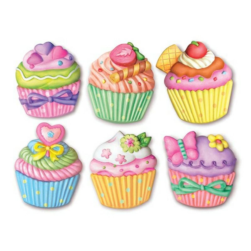 4M Mould &amp; Paint Cupcake / 00-03535