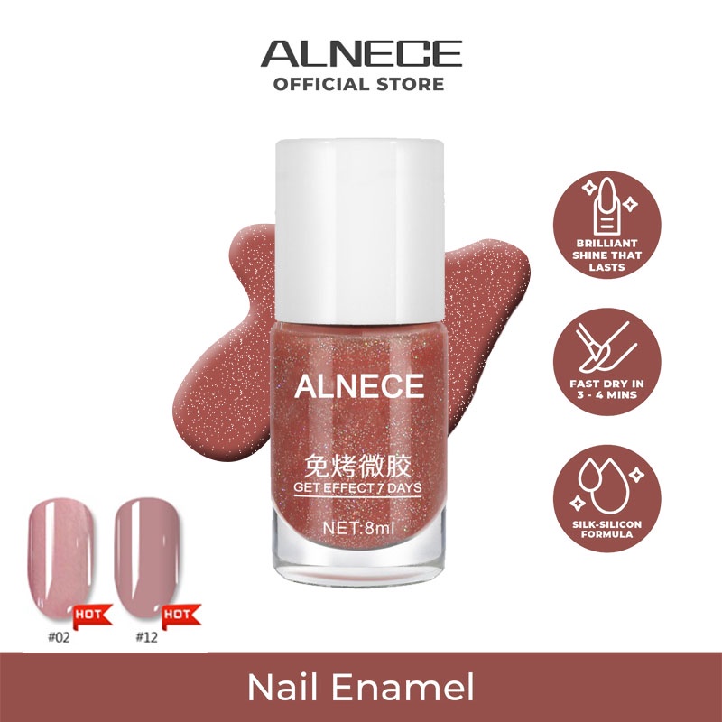 【ALNECE】 Kutek Peel Off Kutek/HALAL KUTEKS/cat Kuku Halal Muslimah Nail Polish HTMZ005