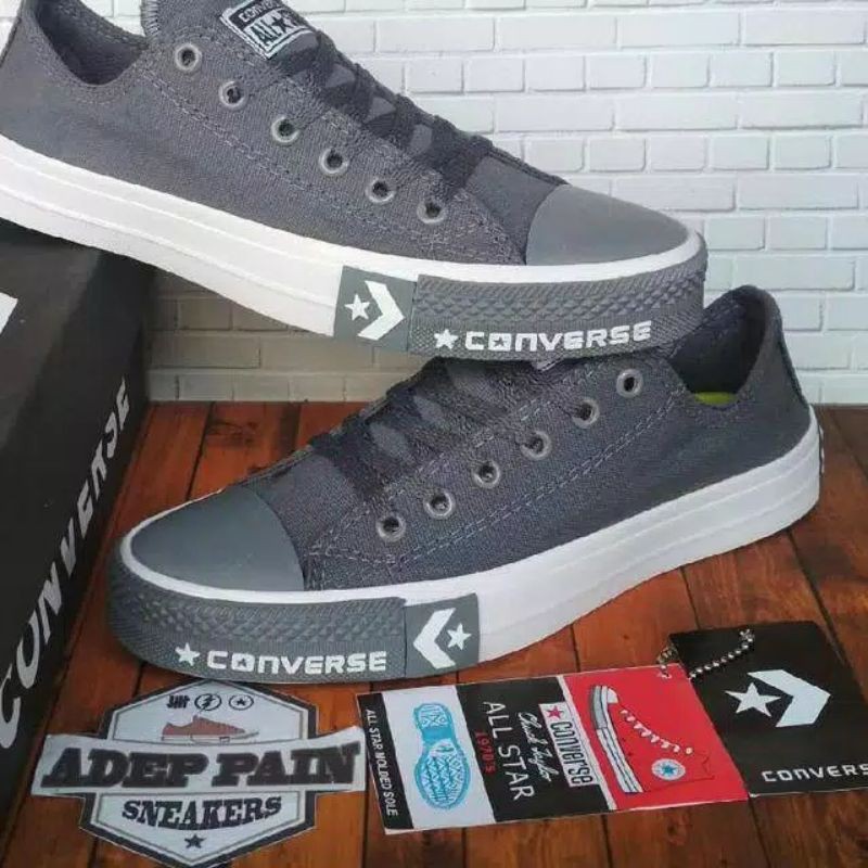sepatu converse premium bemper warna