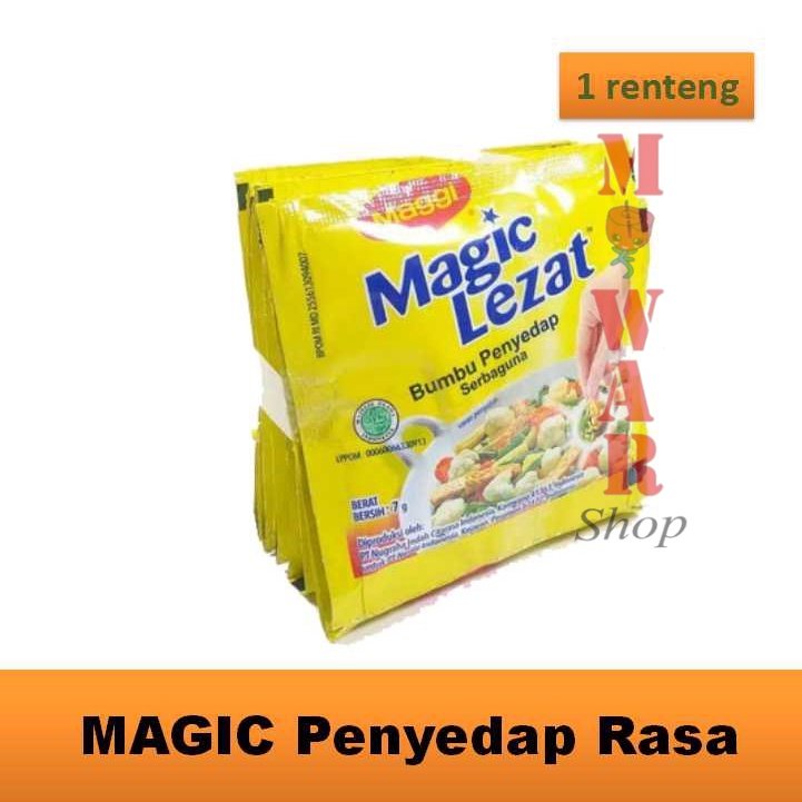 

(12 sachet) MAGIC LEZAT Maggie Bumbu Penyedap Rasa Serbaguna