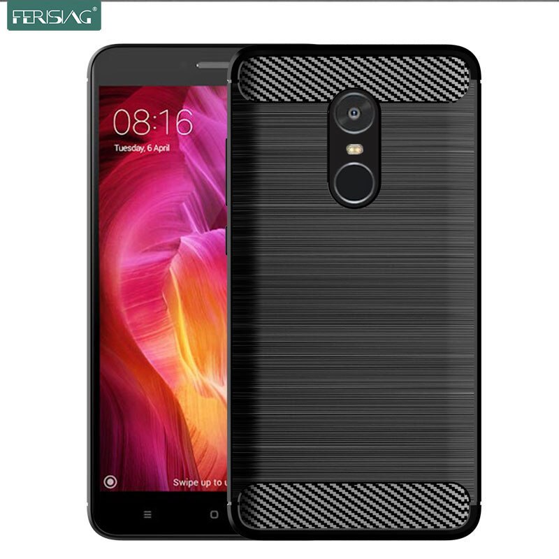 PROMO Soft Case XIAOMI REDMI NOTE 4 / NOTE 4X  Case Ipaky Carbon Carbon Premium Softcase Rugged Armor Silikon TPU Bumper Shockproof carbon