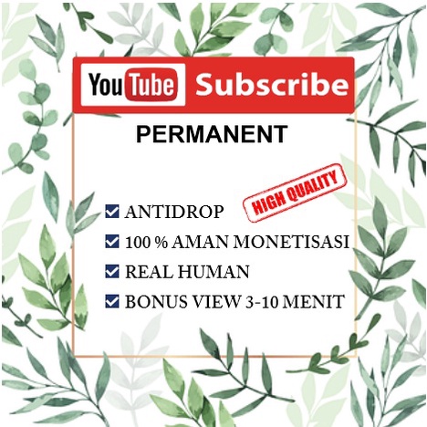 Subscriber youtube permanen