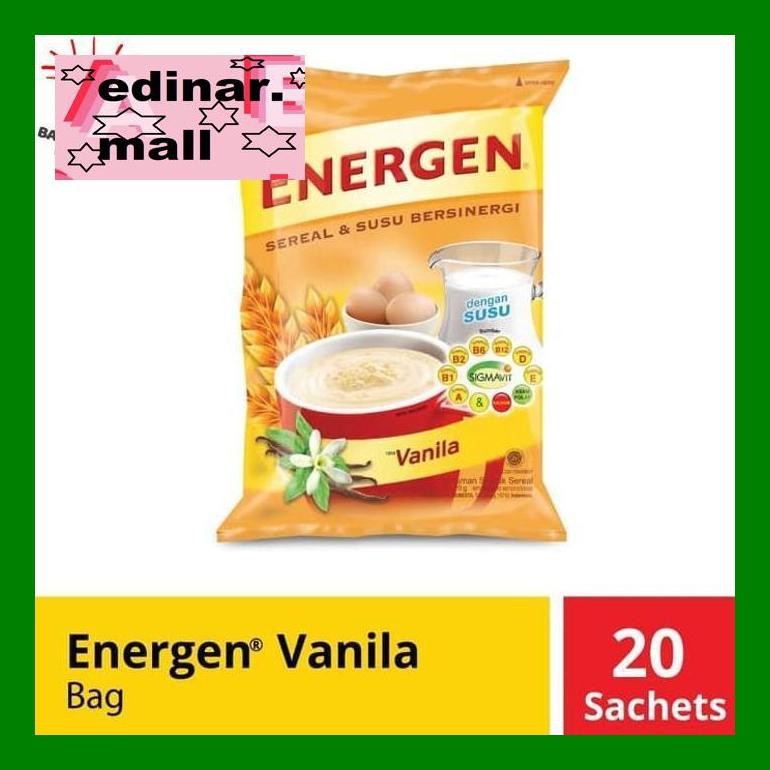 

Edvitxd Energen Vanilla Bag 20 Sachet @30 Gr S50Edd0