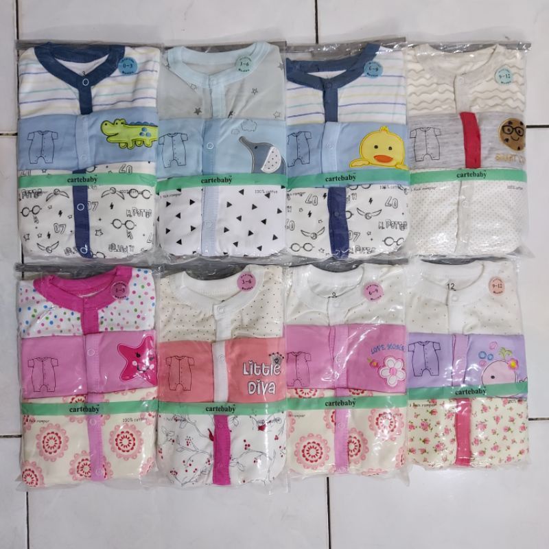 Romper Pendek 3in1 Boy/ Girl C@rT€®