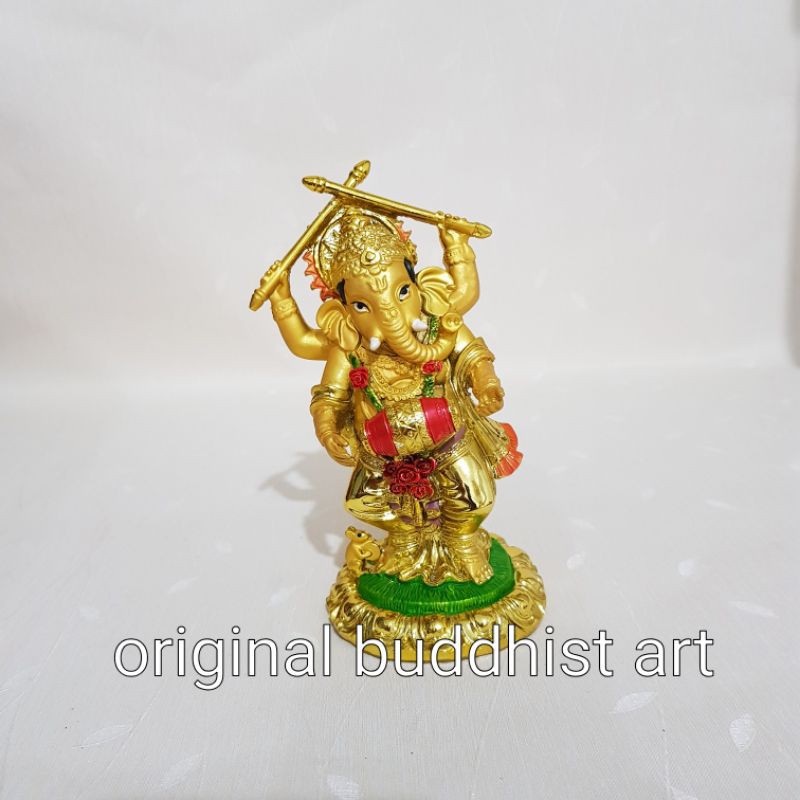 patung ganesha berdiri 5 inch