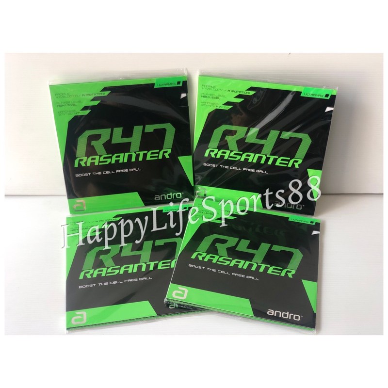 [ORIGINAL] Karet Pingpong Andro R47 Rasanter