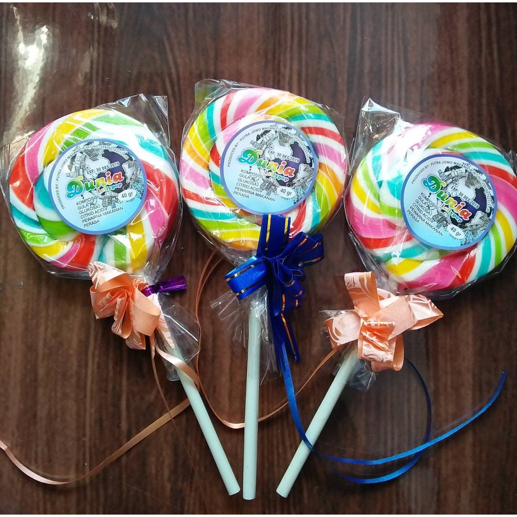 

Lolly pop bulat 7cm