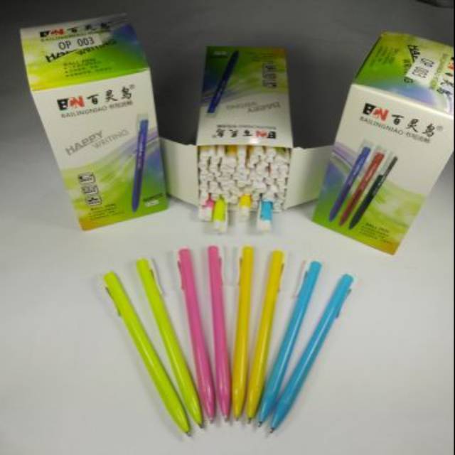 

Ball Pen Bailingnao Happy Writing
