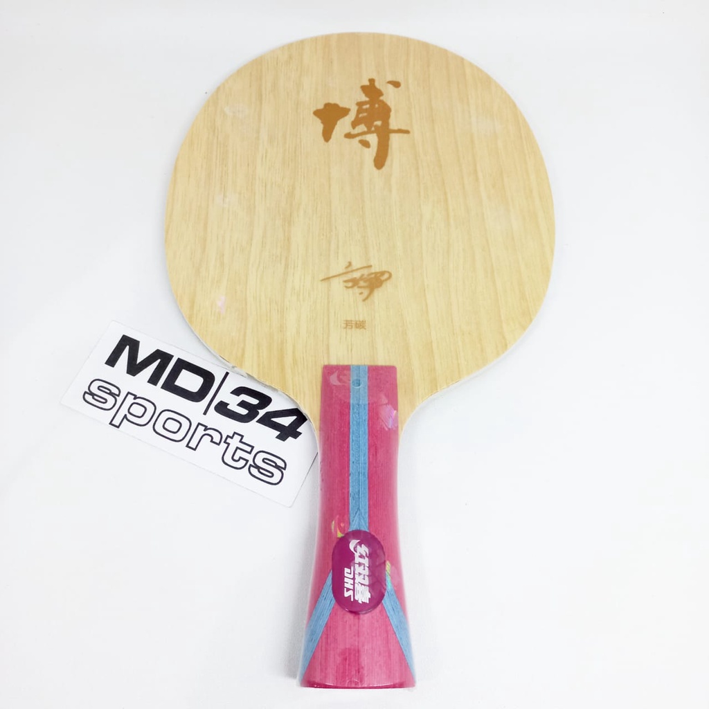 KAYU DHS / DOUBLE HAPPINES FANG BO B2 CARBON - Kayu / Blade / Bet Pingpong Murah