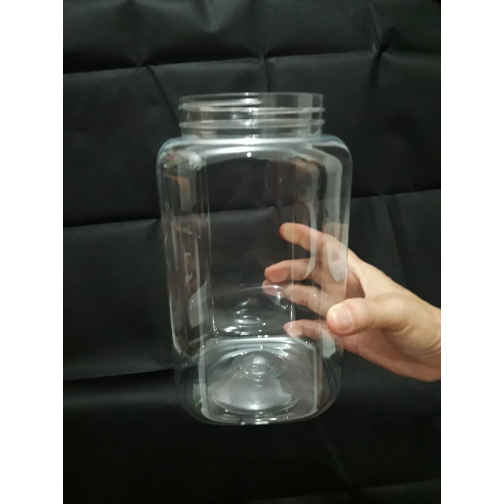toples cupang/toples plastik cupang/toples tanpa tutup
