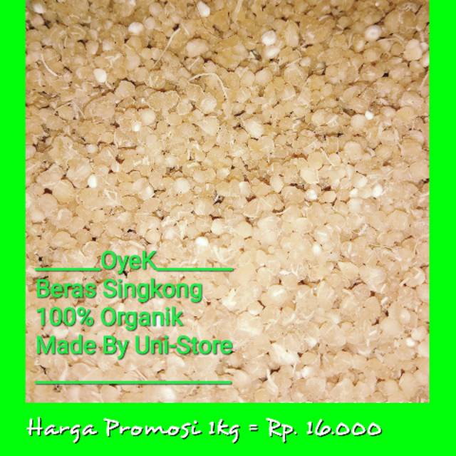 

Beras Singkong Organik 100% Oyek