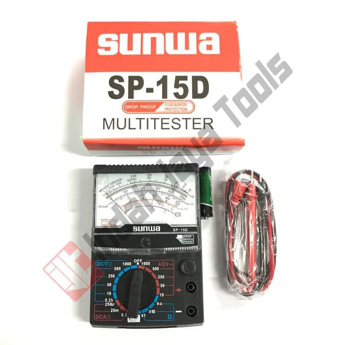 Diskon Multitester Analog Sunwa Sp-15D / Avometer Sunwa / Multimeter Ayo Beli