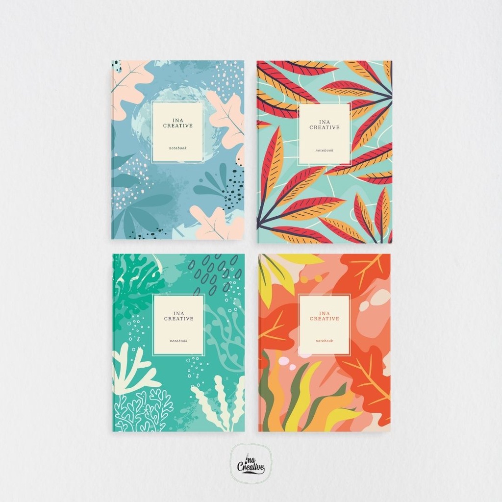 

Ina Creative Notebook Softcover Abstract A6