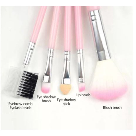 Make Up Brush Set 5 in 1 / Brush Kosmetik