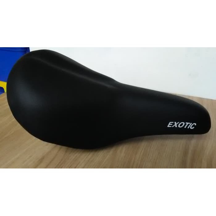TERMURAAH SADEL / JOK SEPEDA MTB EXOTIC TEBAL HITAM .