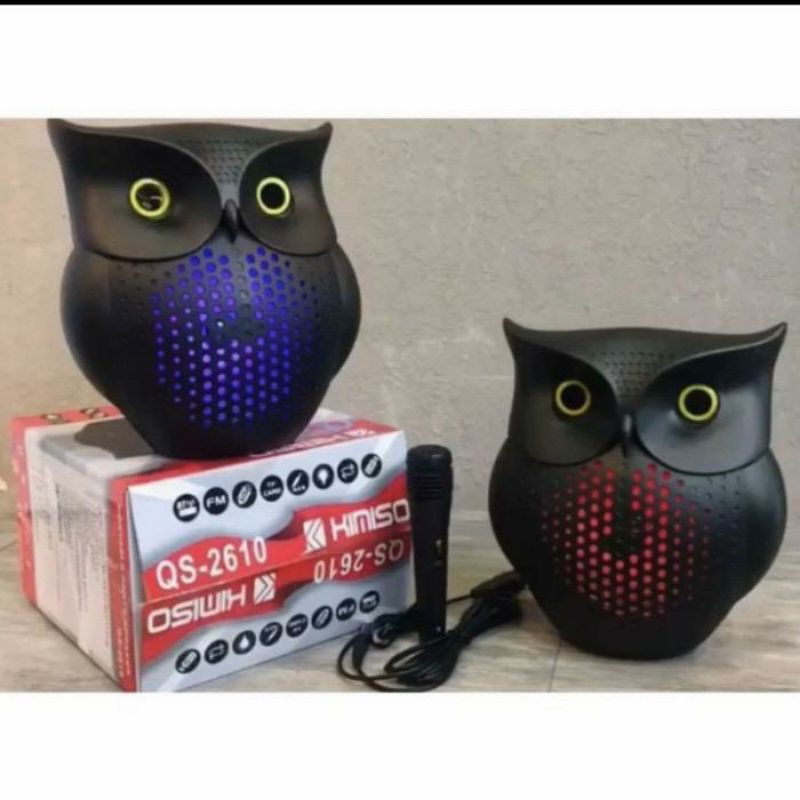 Speaker Kimiso 6,5 inch QS-2610 Plus Mic Karaoke-Speaker Salon Aktif
