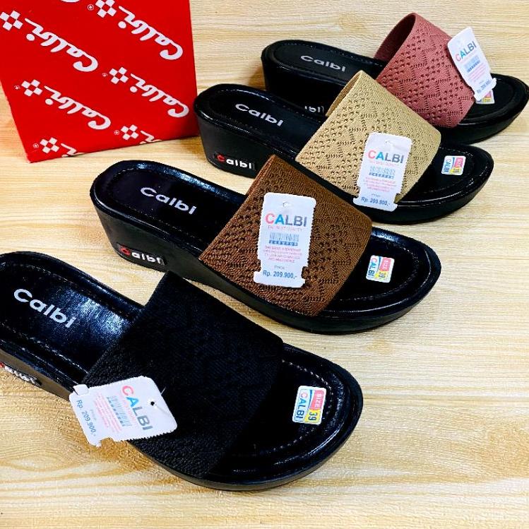 Special Price.. SANDAL WEDGES CALBI RAJUT IMPORT