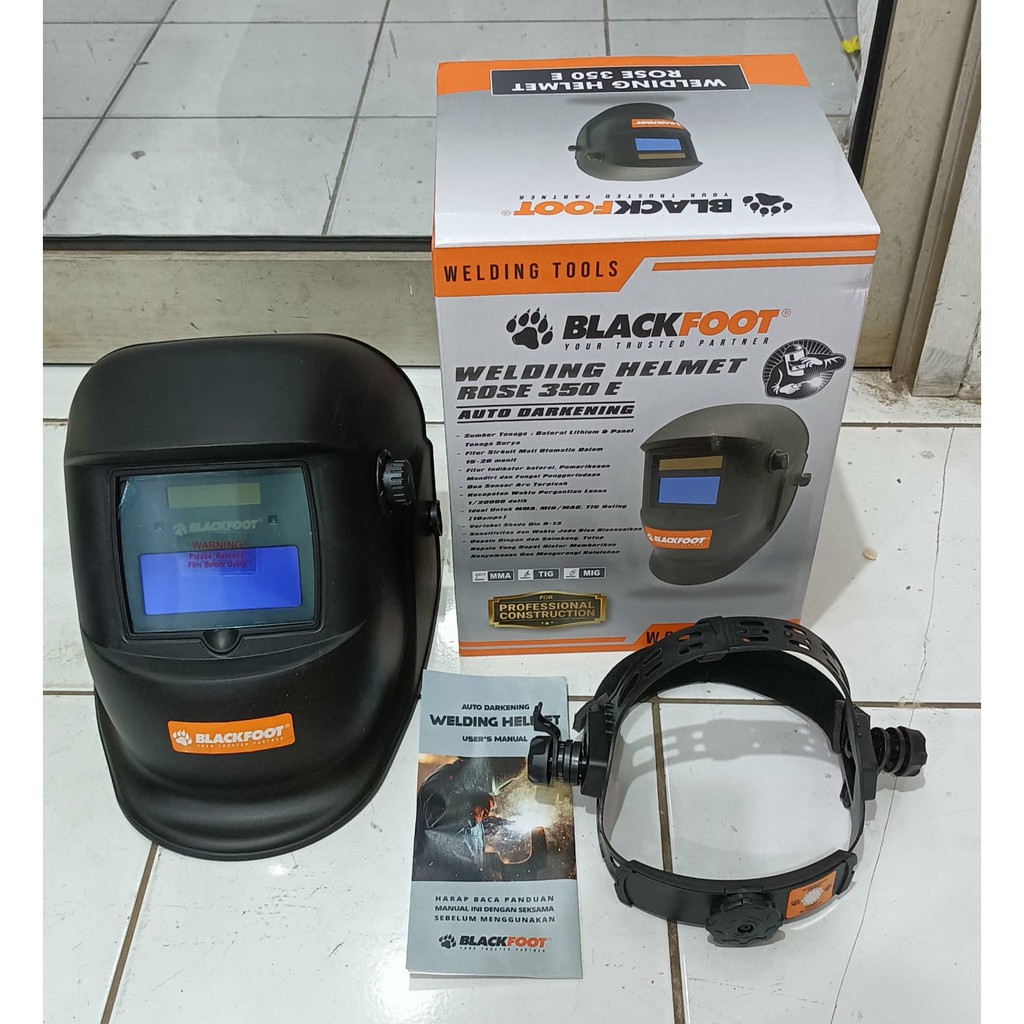 Helm Las Otomatis Auto Darkening Welding Helmet Helem / Topeng Las Termurah