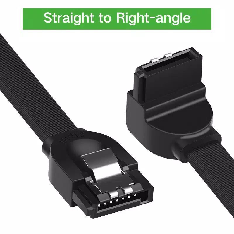 UGREEN Kabel Data SATA III to HDD SSD Straight Right- Angle