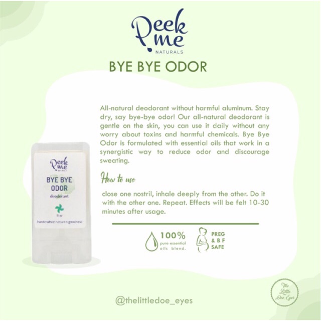 Banting Harga [ready] Peek Me Bye Bye Odor kWEydefBDyqr5