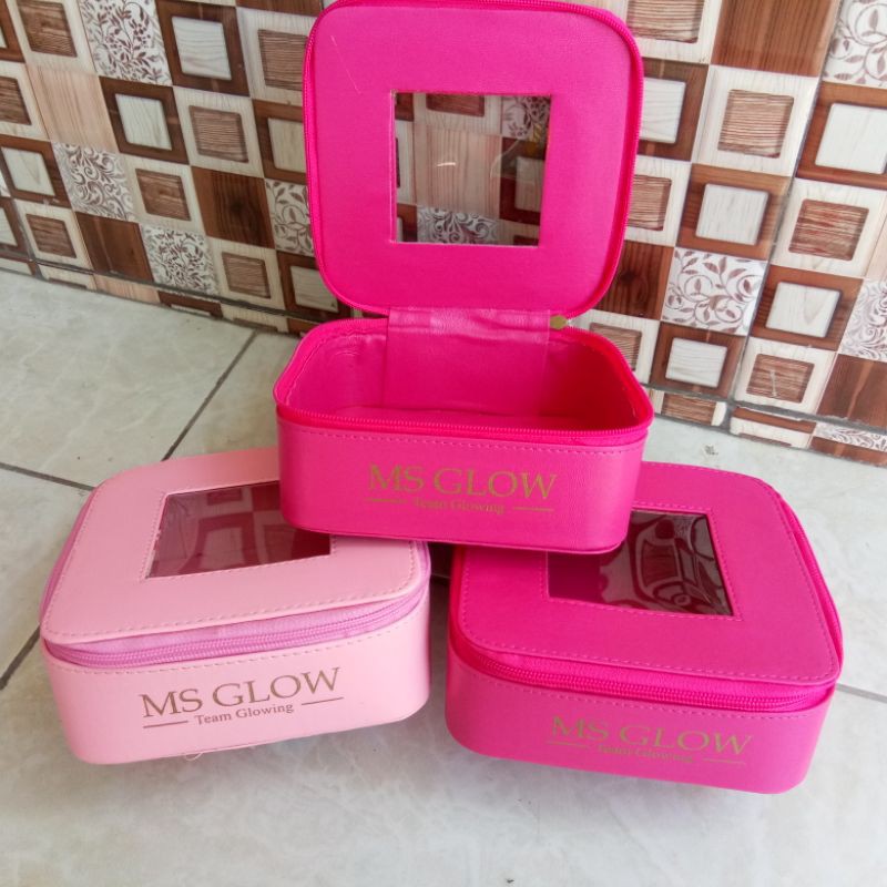 Box Ms Glow Mika Transparant 14x7x14cm