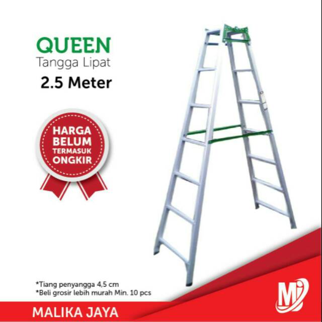 Malika Jaya Tangga Alumunium Queen 2,5