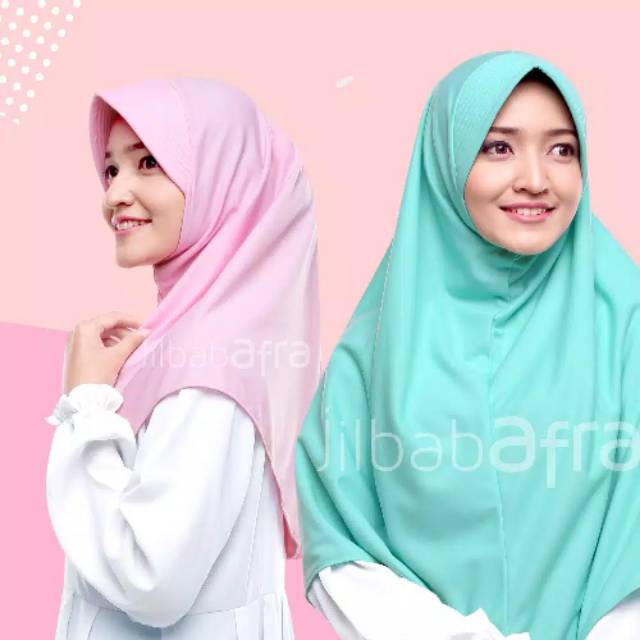 Jilbab instan - jilbab bergo - khimar instan - jilbab afra -jilbab beria afra